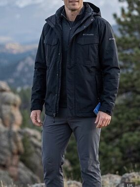 Columbia Men's Dark Performance Jacket - Size M